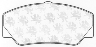 Комплект тормозных колодок QH Benelux BP406