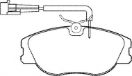 Комплект тормозных колодок QH Benelux BP830