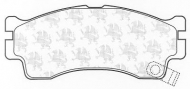 Комплект тормозных колодок QH Benelux BP1312