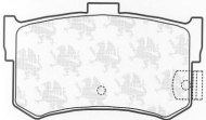 Комплект тормозных колодок QH Benelux BP1006