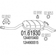 Амортизатор MTS 01.61930