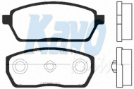 Комплект тормозных колодок KAVO PARTS BP-8513