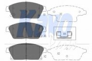 Комплект тормозных колодок KAVO PARTS KBP-1014