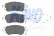 Комплект тормозных колодок KAVO PARTS KBP-9010