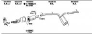 Глушитель WALKER FIH20079BB