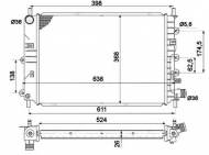 Теплообменник NRF 514436
