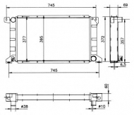 Теплообменник NRF 52034