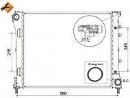 Теплообменник NRF 53527
