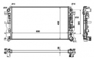 Теплообменник NRF 53833