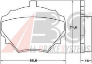 Комплект тормозных колодок A.B.S. 36125 OE