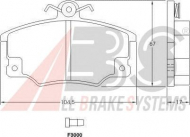 Комплект тормозных колодок A.B.S. 36521 OE