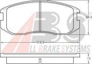 Комплект тормозных колодок A.B.S. 36772 OE