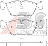Комплект тормозных колодок A.B.S. 36783 OE