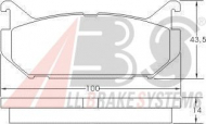 Комплект тормозных колодок A.B.S. 36796 OE