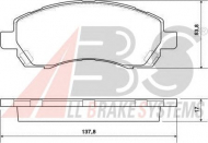 Комплект тормозных колодок A.B.S. 37163 OE
