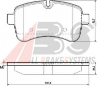 Комплект тормозных колодок A.B.S. 37630