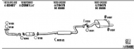 Глушитель WALKER HO61067