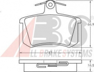 Комплект тормозных колодок A.B.S. P 85 013