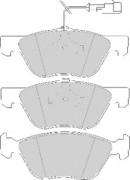 Комплект тормозных колодок NECTO FD6653A