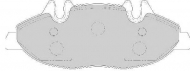 Комплект тормозных колодок NECTO FD6929A