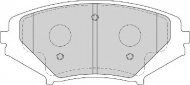 Комплект тормозных колодок NECTO FD7172A