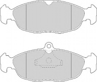 Комплект тормозных колодок NECTO FD6391A