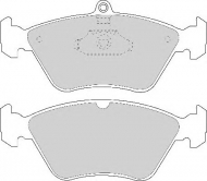 Комплект тормозных колодок NECTO FD6587A