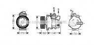 Компрессор AVA QUALITY COOLING AIK272