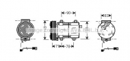 Компрессор AVA QUALITY COOLING FDK283