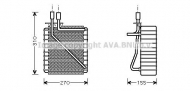 Испаритель AVA QUALITY COOLING FDV348