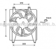 Вентилятор AVA QUALITY COOLING HY7535