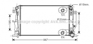 Теплообменник AVA QUALITY COOLING MS2445