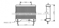 Теплообменник AVA QUALITY COOLING MS3241