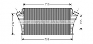 Теплообменник AVA QUALITY COOLING OLA4491