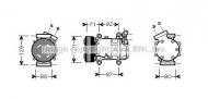 Компрессор AVA QUALITY COOLING RTK401