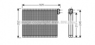 Испаритель AVA QUALITY COOLING TOV484