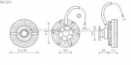 Сцепление AVA QUALITY COOLING REC101