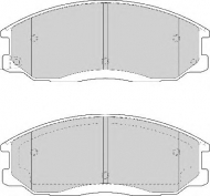 Комплект тормозных колодок DURON DBP271605