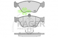 Комплект тормозных колодок KAGER 35-0067