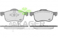 Комплект тормозных колодок KAGER 35-0462