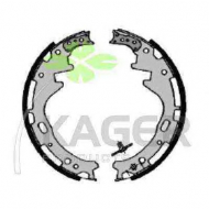 Комлект тормозных накладок KAGER 34-0132