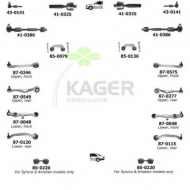 Подвеска колеса KAGER 80-0078