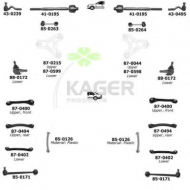 Подвеска колеса KAGER 80-0292