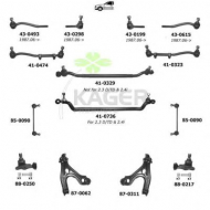 Подвеска колеса KAGER 80-0634