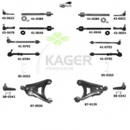 Подвеска колеса KAGER 80-0793