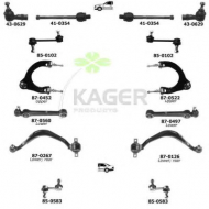 Подвеска колеса KAGER 80-0866