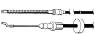Трос KAWE VW02158