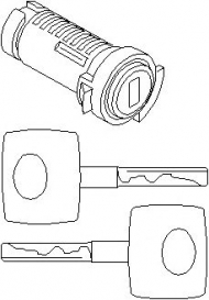 Замок TOPRAN 401 790