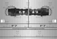 Шлангопровод MALÒ 8928