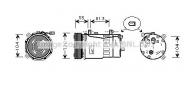Компрессор PRASCO AIK003